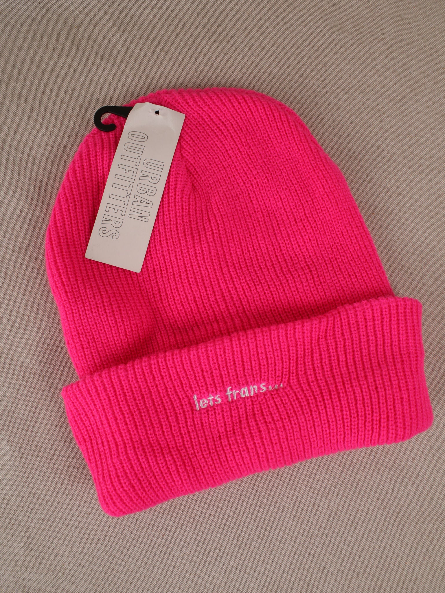 Iets Frans Beanie Urban Outfitters Iets Beanie Einheitsgröße Pink